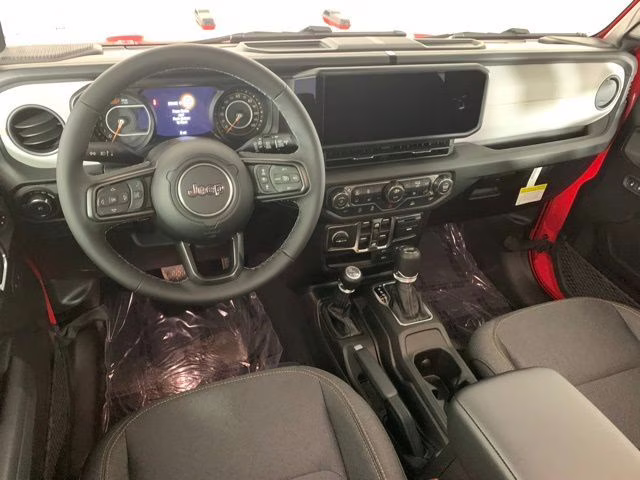 2026 Firecracker Red Clearcoat Jeep Wrangler 4-Door Sport S 4X4 SUV