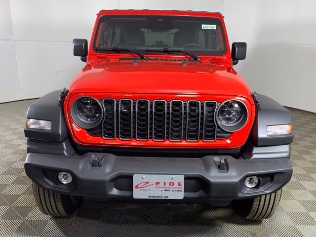 2026 Firecracker Red Clearcoat Jeep Wrangler 4-Door Sport S 4X4 SUV