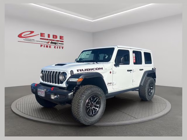 2026 Bright White Clearcoat Jeep Wrangler Rubicon 4X4 SUV