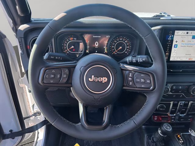 2026 Bright White Clearcoat Jeep Wrangler Rubicon 4X4 SUV