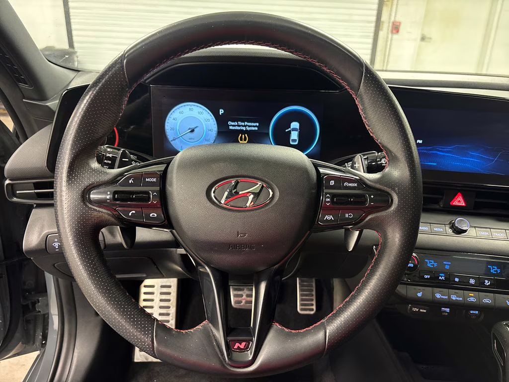 2023 Electric Shadow Hyundai Elantra N Line FWD Sedan