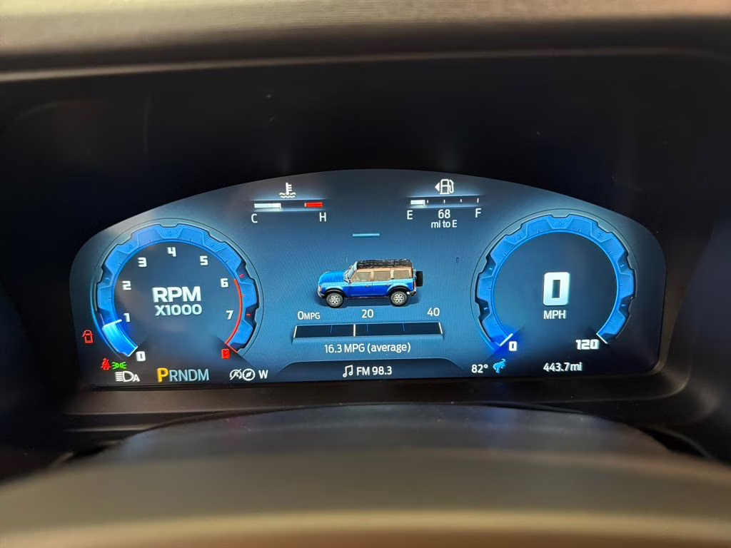 2025 OXFORD WHITE Ford Bronco Outer Banks 4X4 SUV