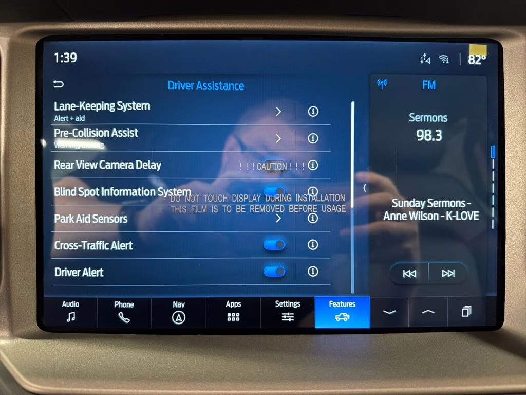 2025 OXFORD WHITE Ford Bronco Outer Banks 4X4 SUV