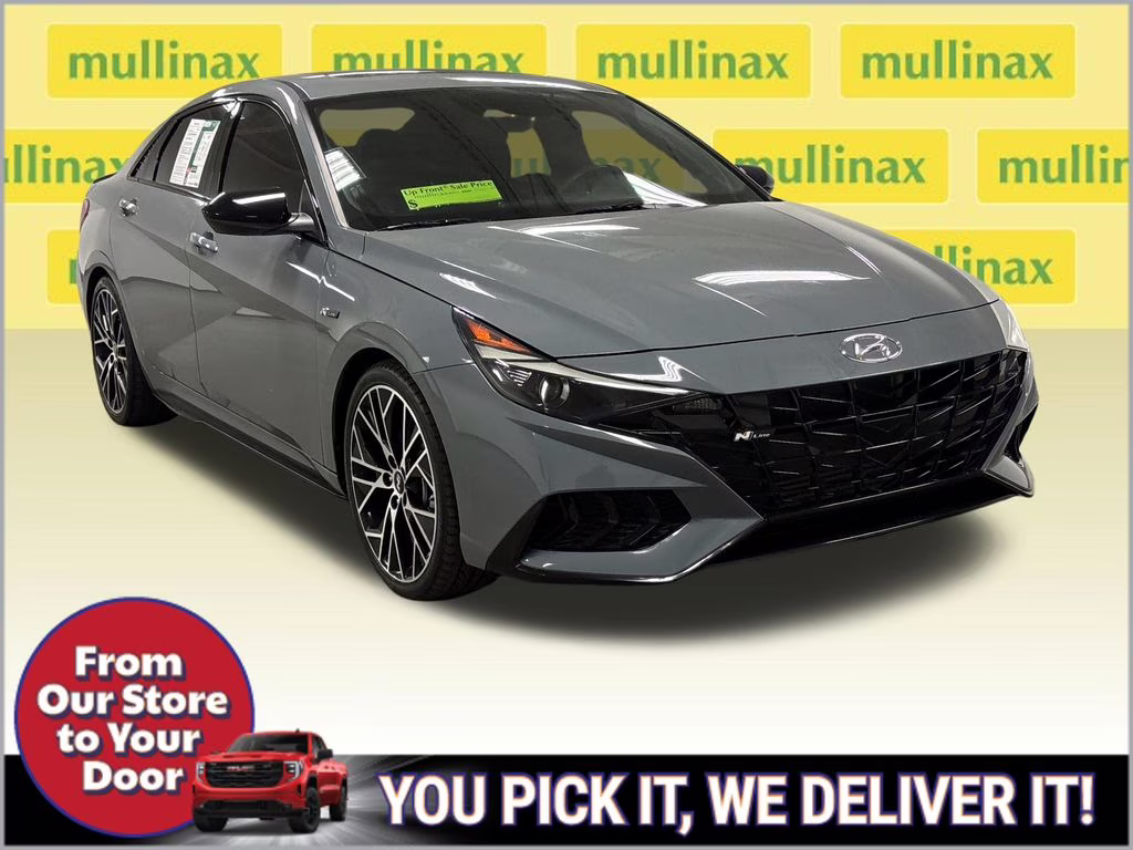 2023 Electric Shadow Hyundai Elantra N Line FWD Sedan