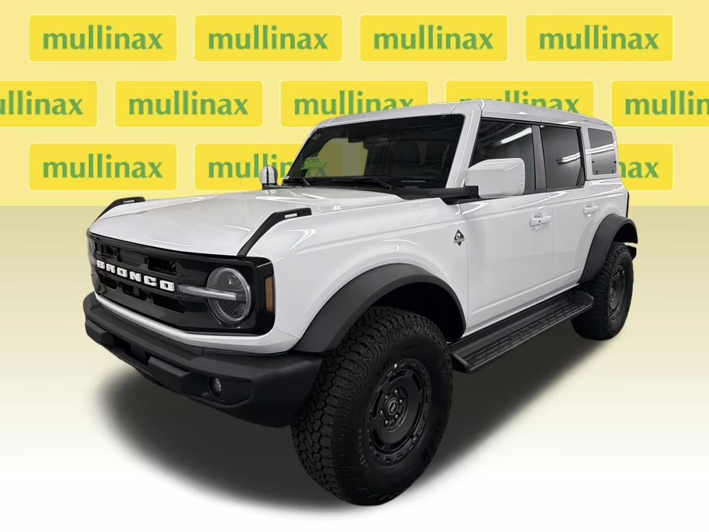 2025 OXFORD WHITE Ford Bronco Outer Banks 4X4 SUV