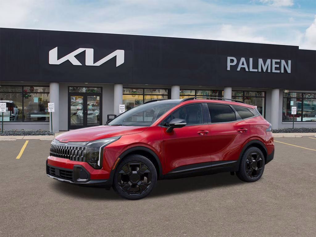 2026 Runway Red Kia Sportage X-Line AWD SUV