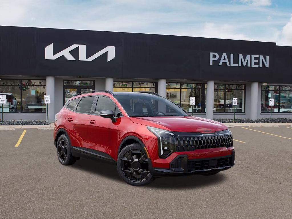 2026 Runway Red Kia Sportage X-Line AWD SUV