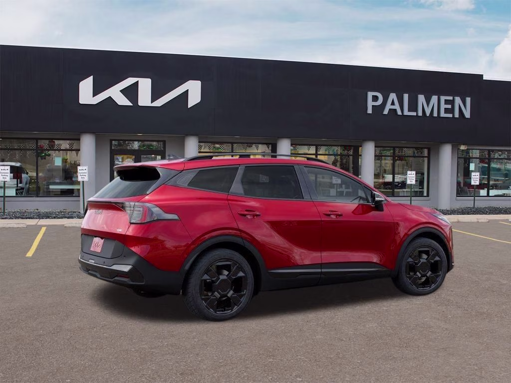 2026 Runway Red Kia Sportage X-Line AWD SUV
