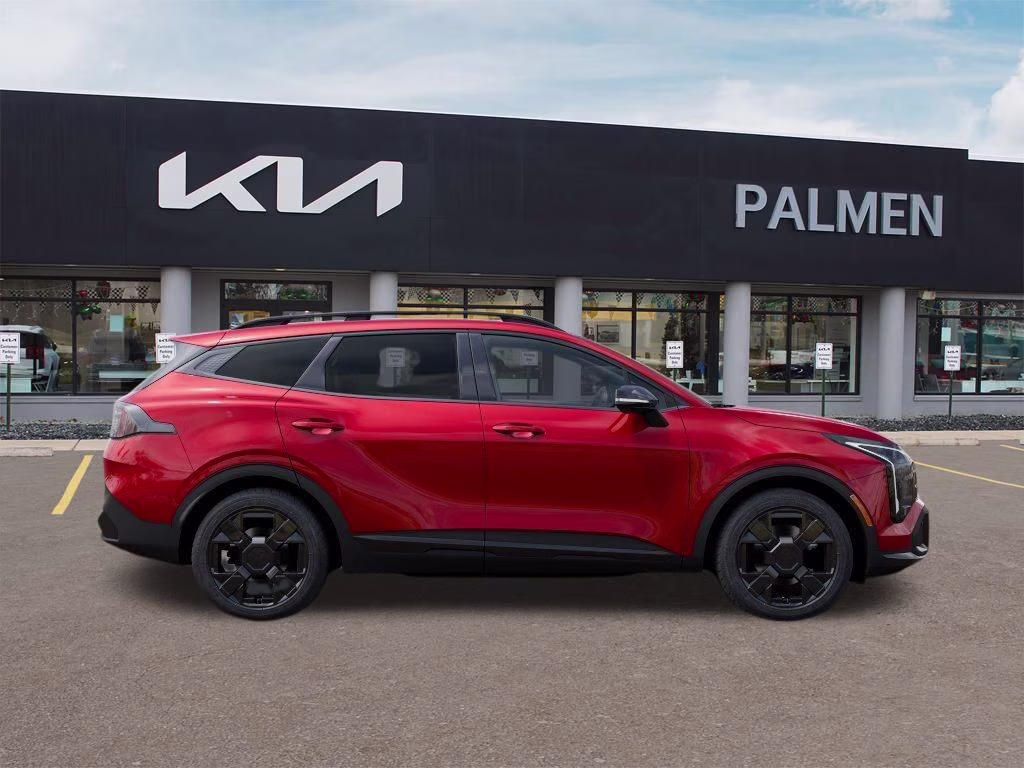 2026 Runway Red Kia Sportage X-Line AWD SUV