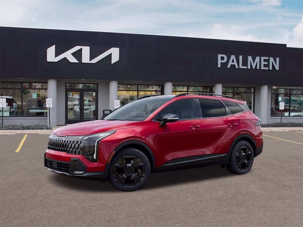 2026 Runway Red Kia Sportage X-Line AWD SUV
