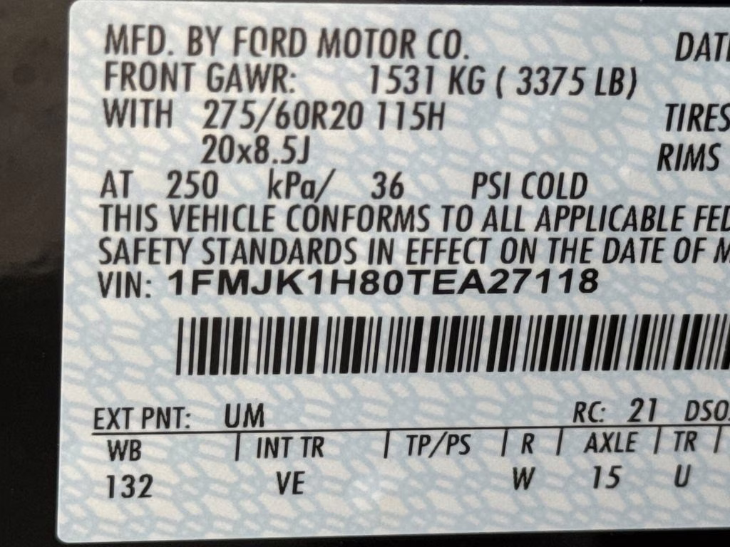 2026 Black Metallic Ford Expedition Max Active RWD SUV