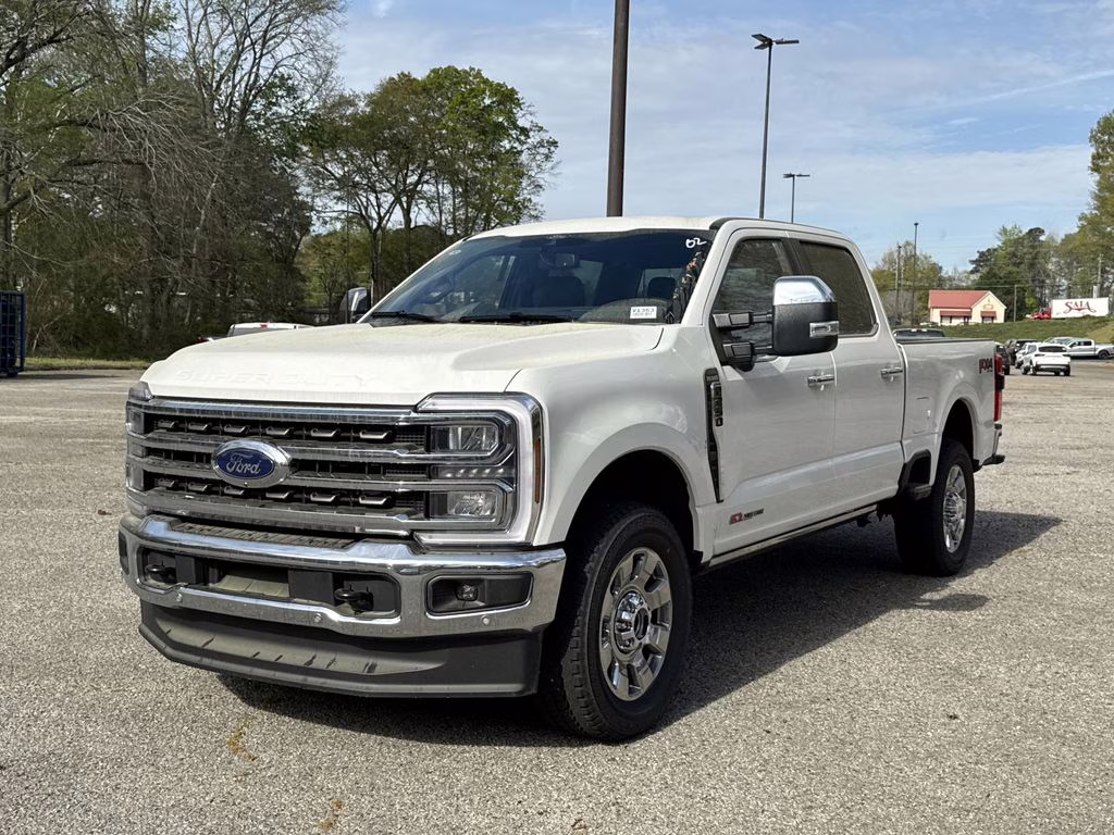 2026 White Metallic Ford Super Duty F-250 SRW King Ranch 4X4 Truck