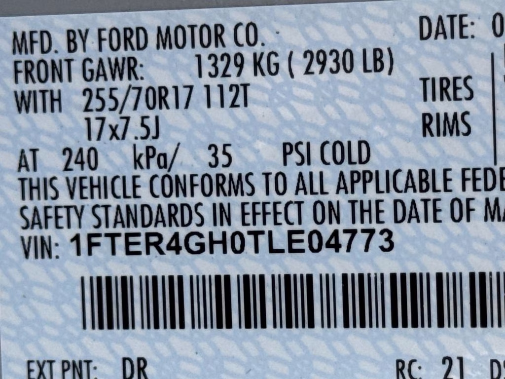 2026 Avalanche Ford Ranger XLT RWD Truck