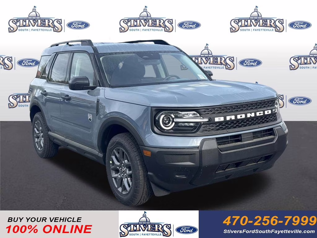 2026 Azure Gray Metallic Ford Bronco Sport Big Bend 4X4 SUV