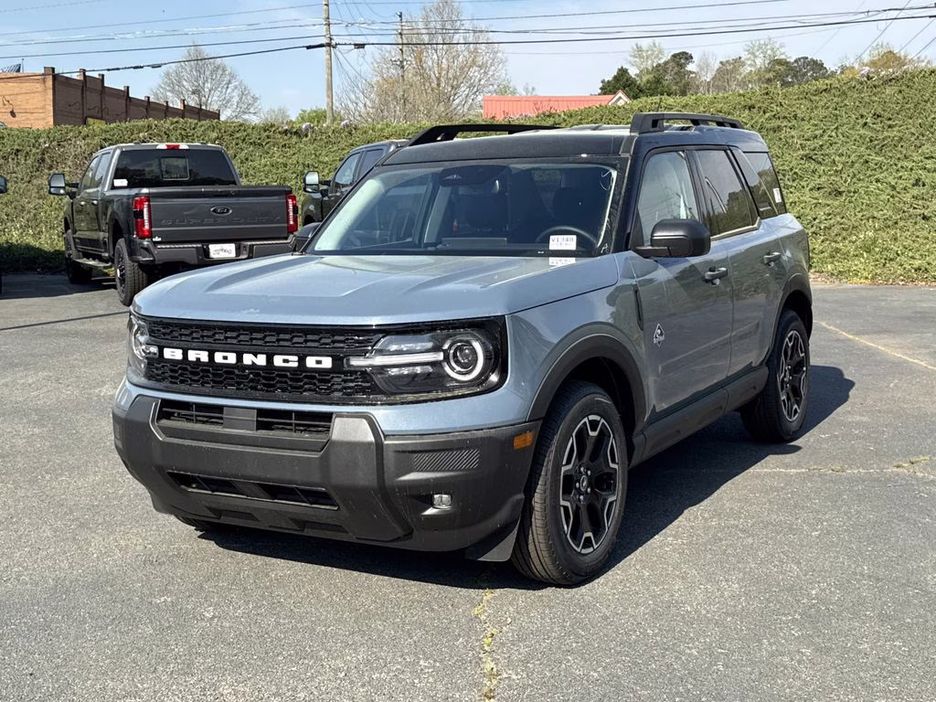 2026 Azure Gray Metallic Ford Bronco Sport Outer Banks 4X4 SUV