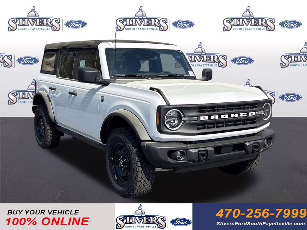 2026 Oxford White Ford Bronco Big Bend 4X4 SUV