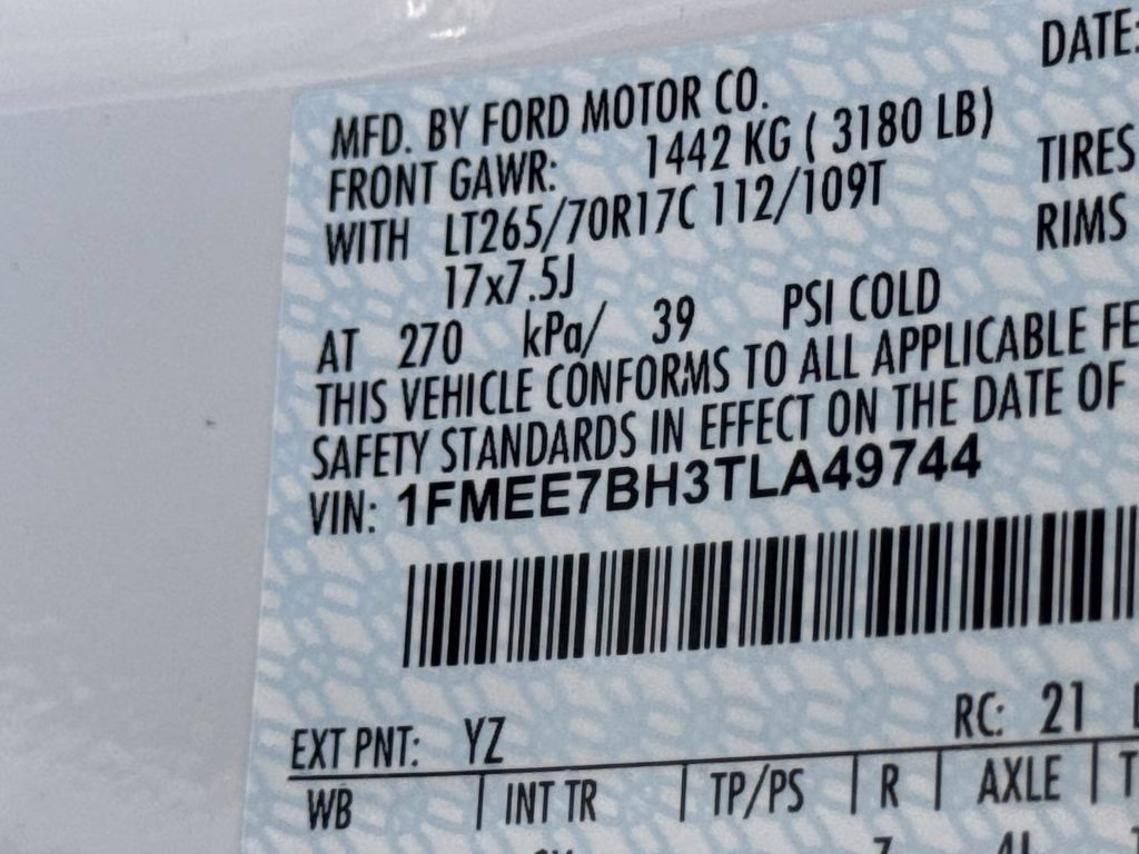 2026 Oxford White Ford Bronco Big Bend 4X4 SUV