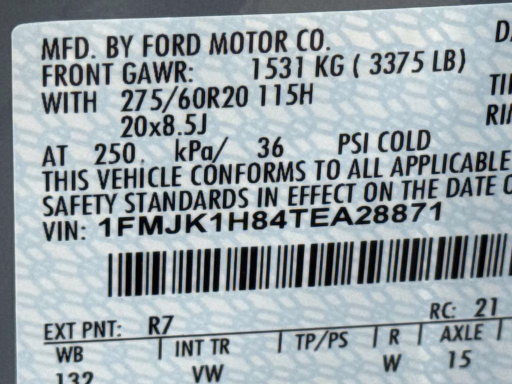 2026 Gray Metallic Ford Expedition Max Active RWD SUV