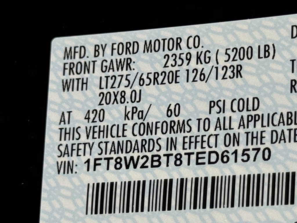 2026 Black Metallic Ford Super Duty F-250 SRW Lariat 4X4 Truck