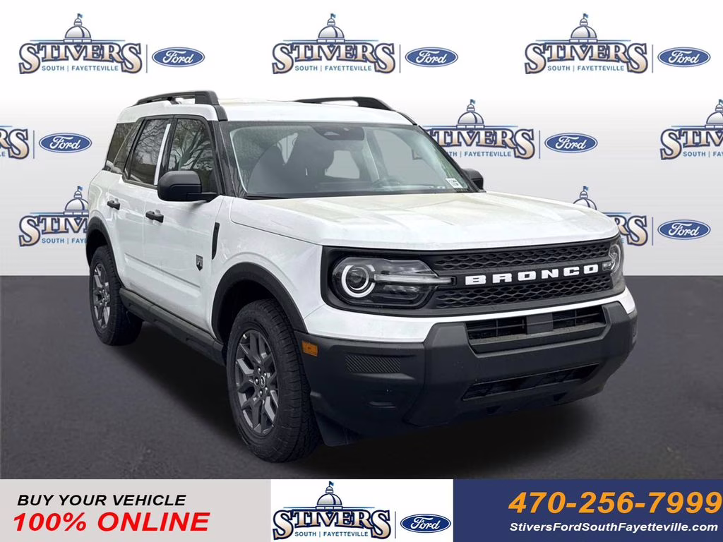2026 Oxford White Ford Bronco Sport Big Bend 4X4 SUV