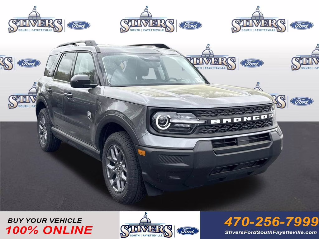 2026 Gray Metallic Ford Bronco Sport Big Bend 4X4 SUV