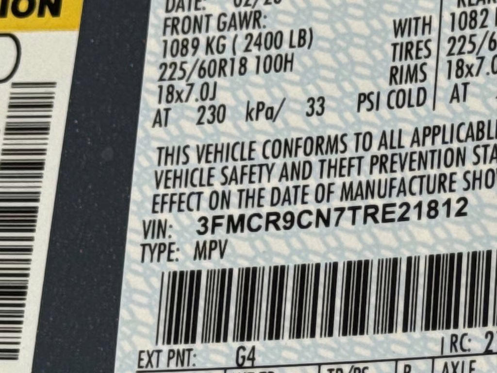 2026 Azure Gray Metallic Ford Bronco Sport Outer Banks 4X4 SUV