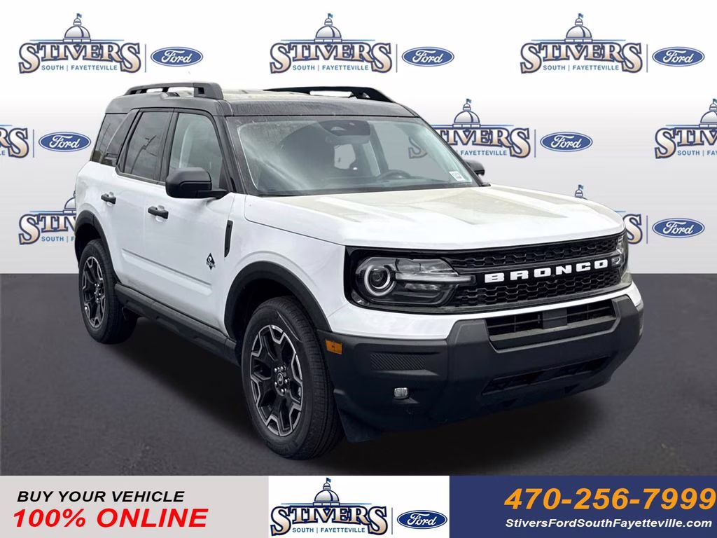 2026 Oxford White Ford Bronco Sport Outer Banks 4X4 SUV