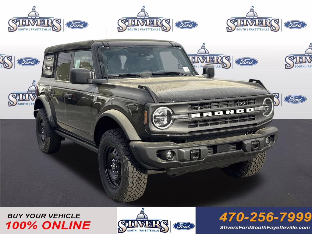 2026 Shadow Black Ford Bronco Big Bend 4X4 SUV