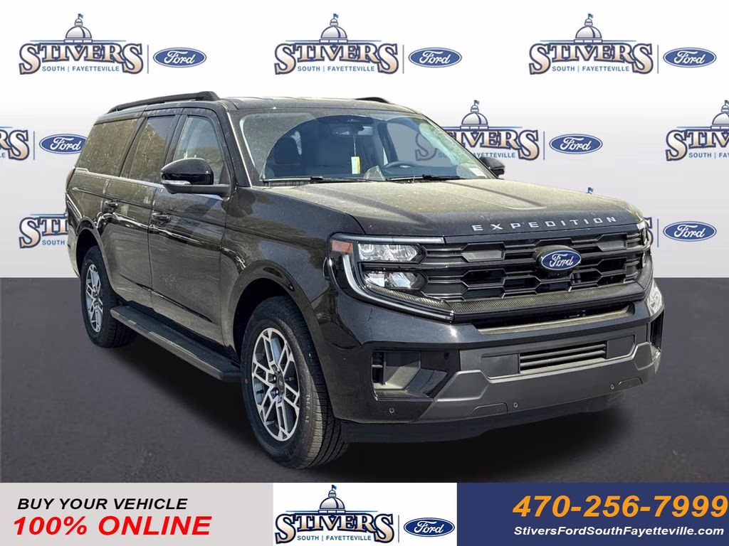 2026 Black Metallic Ford Expedition Max Active RWD SUV
