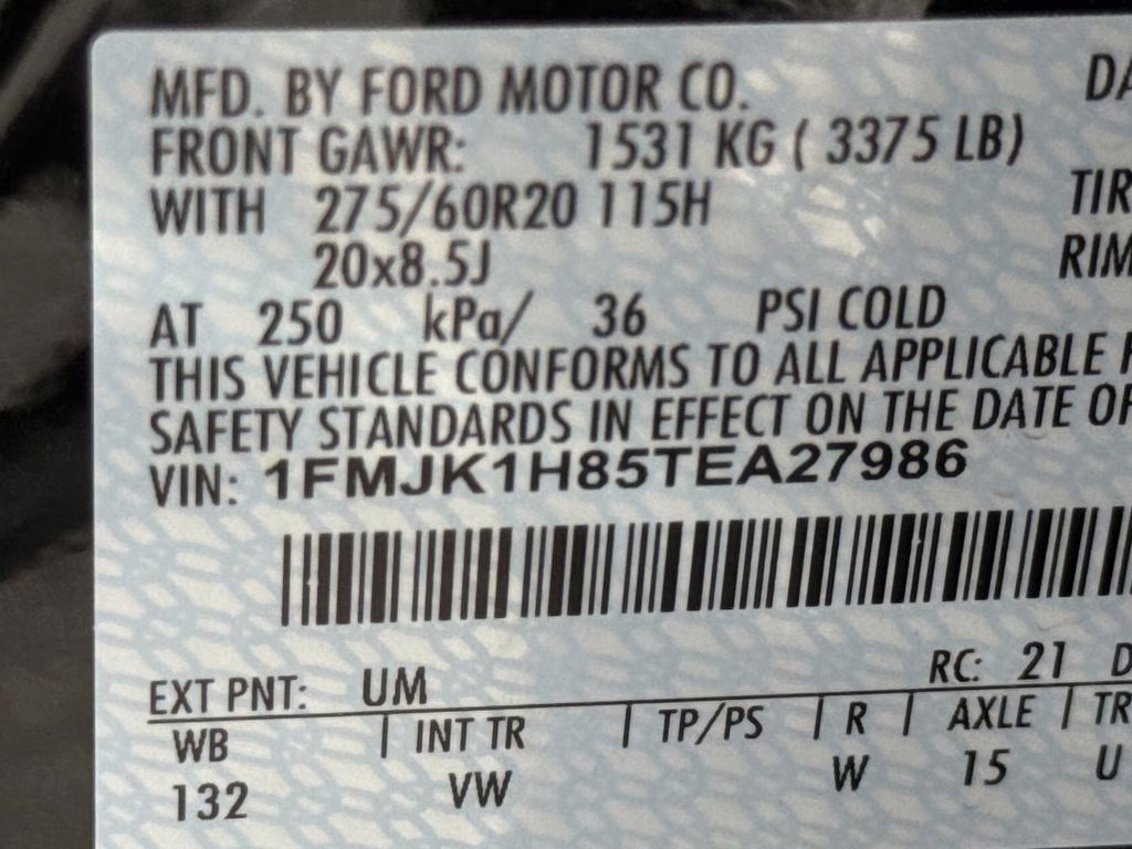 2026 Black Metallic Ford Expedition Max Active RWD SUV