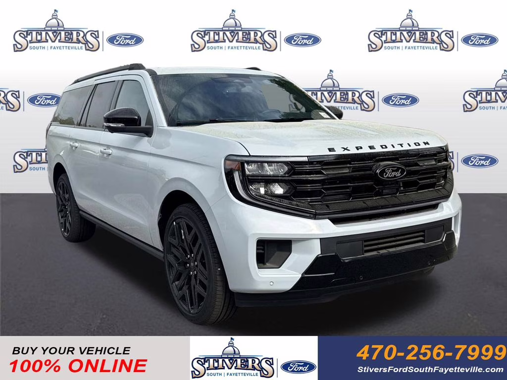 2026 Silver Metallic Ford Expedition Max Platinum 4X4 SUV