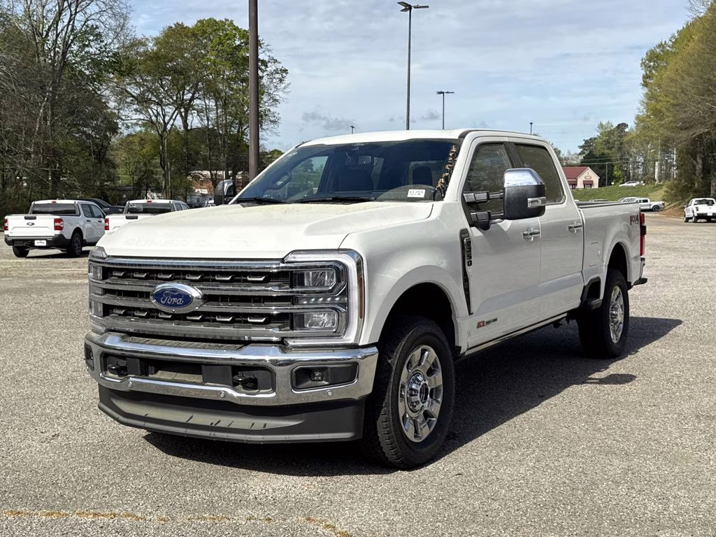 2026 White Metallic Ford Super Duty F-250 SRW King Ranch 4X4 Truck