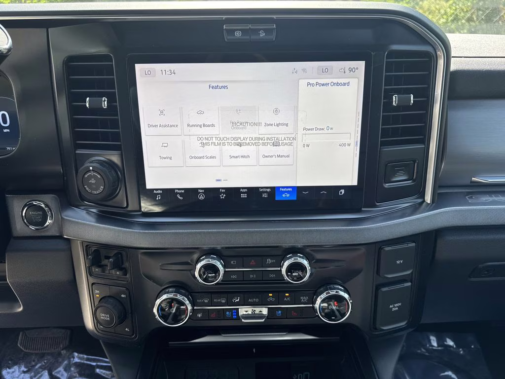 2026 White Metallic Ford Super Duty F-350 SRW Platinum 4X4 Truck