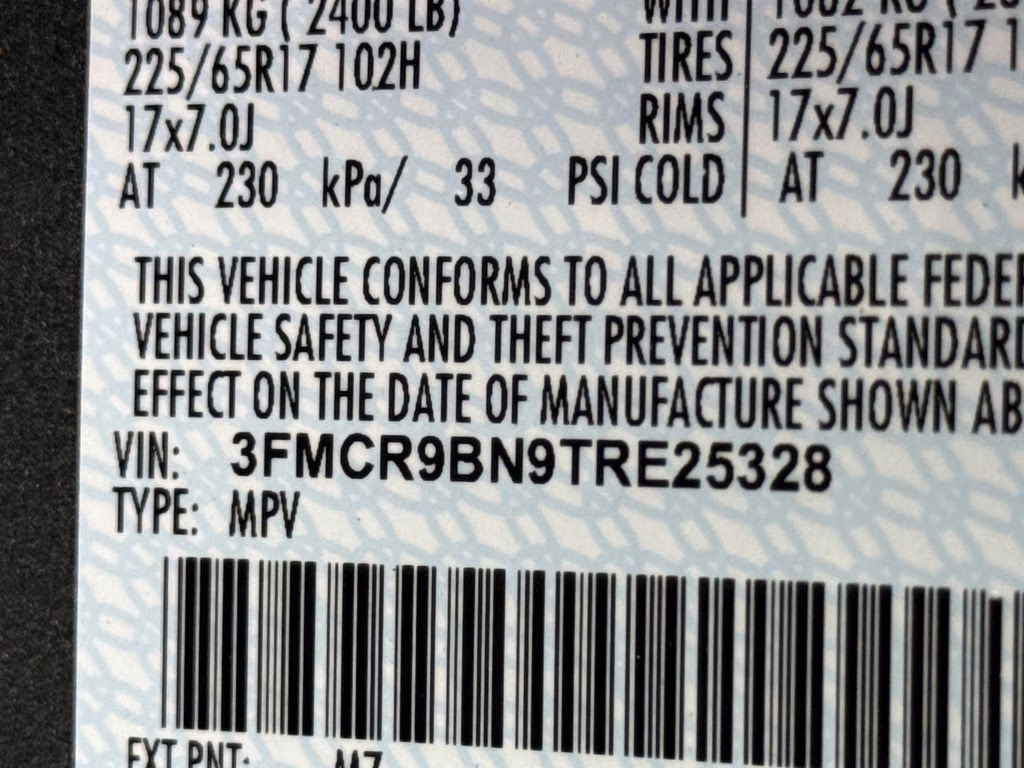 2026 Gray Metallic Ford Bronco Sport Big Bend 4X4 SUV