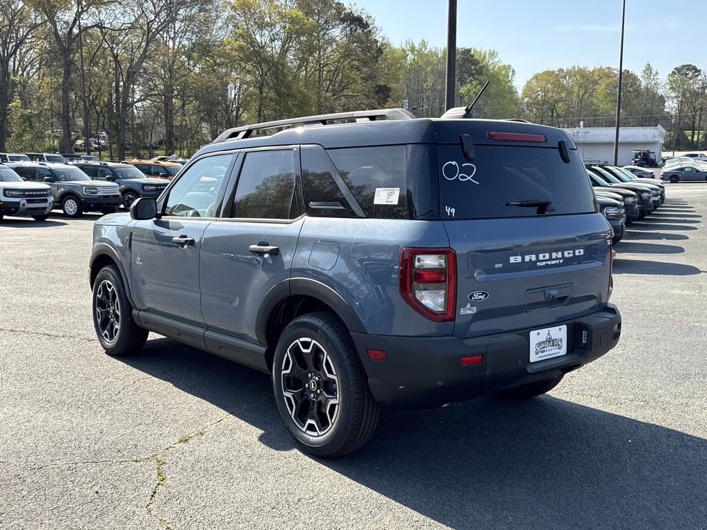 2026 Azure Gray Metallic Ford Bronco Sport Outer Banks 4X4 SUV