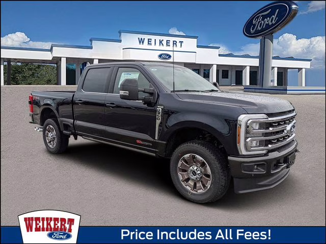 2025 Antimatter Blue Metallic Ford Super Duty F-350 SRW King Ranch 4X4 Truck