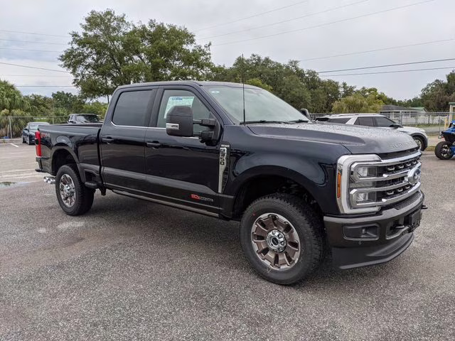 2025 Antimatter Blue Metallic Ford Super Duty F-350 SRW King Ranch 4X4 Truck