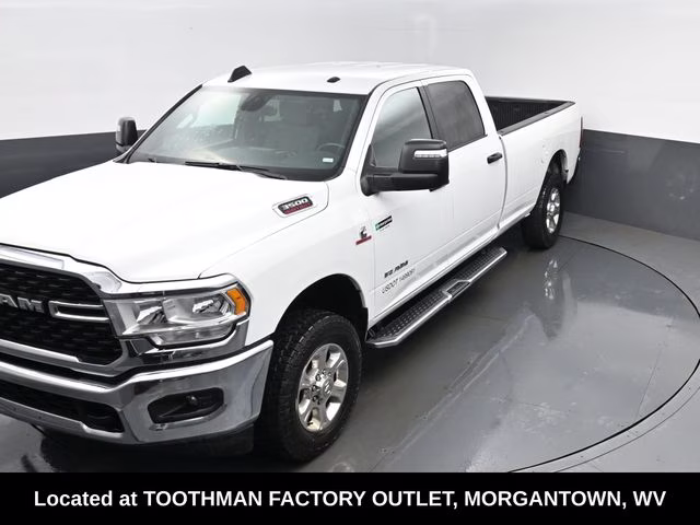 2024 Bright White Clearcoat Ram 3500 Big Horn 4X4 Truck