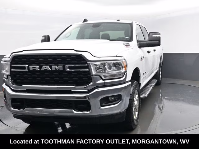 2024 Bright White Clearcoat Ram 3500 Big Horn 4X4 Truck