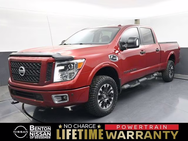2019 Cayenne Red Metallic Nissan Titan XD PRO-4X 4X4 Truck