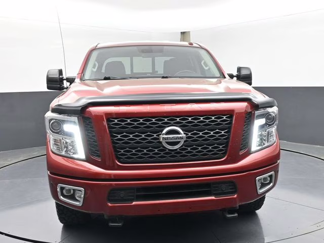 2019 Cayenne Red Metallic Nissan Titan XD PRO-4X 4X4 Truck