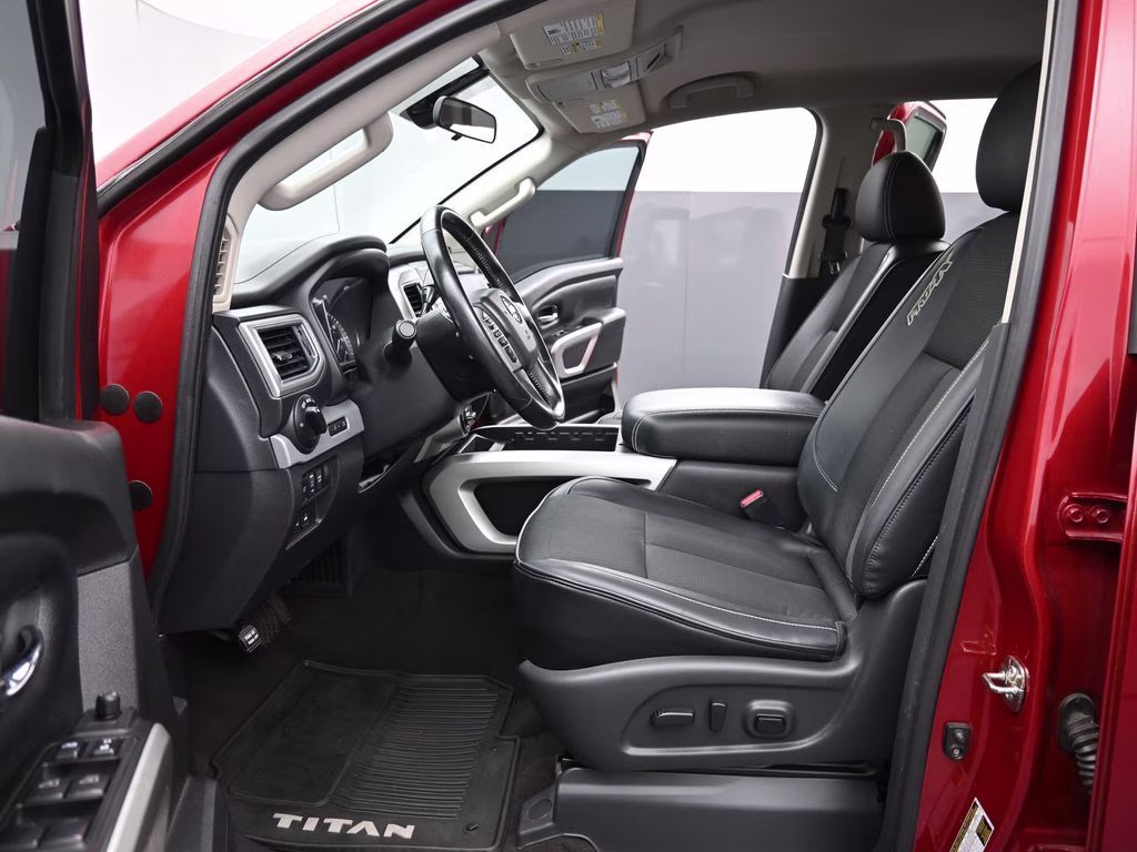 2019 Cayenne Red Metallic Nissan Titan XD PRO-4X 4X4 Truck