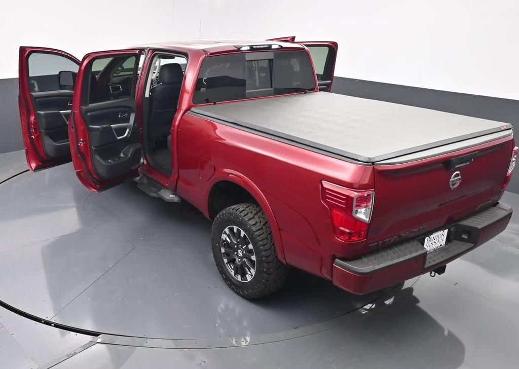 2019 Cayenne Red Metallic Nissan Titan XD PRO-4X 4X4 Truck