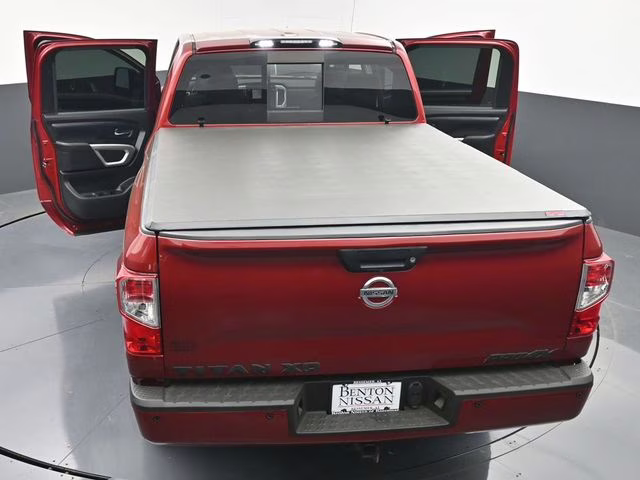 2019 Cayenne Red Metallic Nissan Titan XD PRO-4X 4X4 Truck