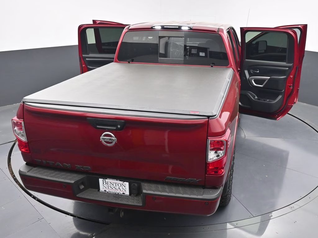 2019 Cayenne Red Metallic Nissan Titan XD PRO-4X 4X4 Truck