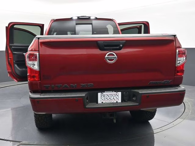 2019 Cayenne Red Metallic Nissan Titan XD PRO-4X 4X4 Truck