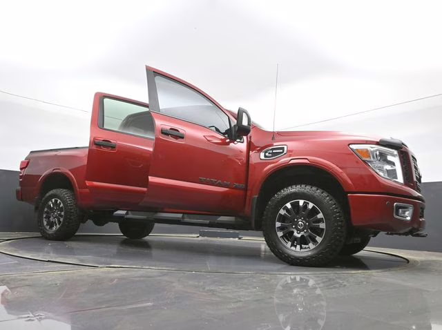 2019 Cayenne Red Metallic Nissan Titan XD PRO-4X 4X4 Truck