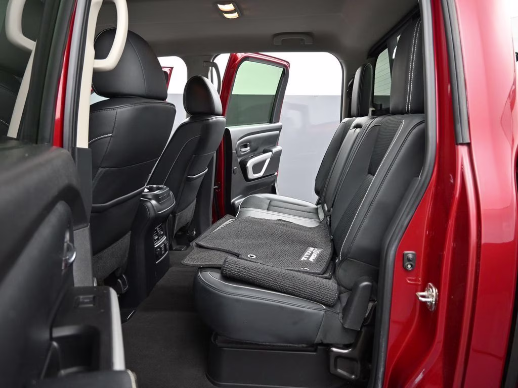 2019 Cayenne Red Metallic Nissan Titan XD PRO-4X 4X4 Truck