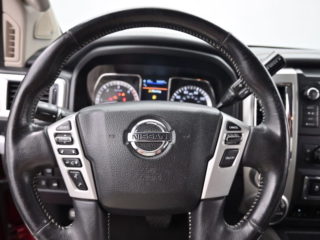 2019 Cayenne Red Metallic Nissan Titan XD PRO-4X 4X4 Truck