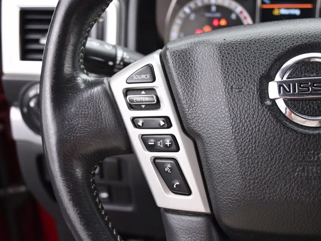 2019 Cayenne Red Metallic Nissan Titan XD PRO-4X 4X4 Truck